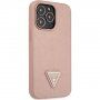 Guess Saffiano Triangle etui za iPhone 13 Pro Max - roza