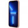 Guess Saffiano Triangle etui za iPhone 13 Pro Max - roza