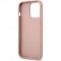 Guess Saffiano Triangle etui za iPhone 13 Pro Max - roza