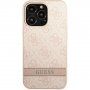 Guess 4G Stripe ovitek za iPhone 13 Pro Max - roza
