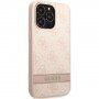 Guess 4G Stripe ovitek za iPhone 13 Pro Max - roza