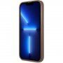 Guess 4G Stripe ovitek za iPhone 13 Pro Max - rjava
