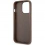 Guess 4G Stripe ovitek za iPhone 13 Pro Max - rjava