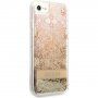Guess Liquid Glitter Paisley etui za iPhone 7 / 8 / SE (2020/2022) - zlati