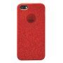 Pokrivalo z bleščicami za iPhone 5 / 5S / SE (2016) - rdeče