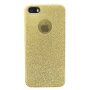 Pokrivalo z bleščicami za iPhone 5 / 5S / SE (2016) - zlati