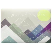 Mat ovitek za MacBook Pro 15" (A1707 / A1990) - geometrijska pokrajina