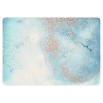 Mat ovitek za MacBook Pro 15" (A1398) - modro-sivi celesit