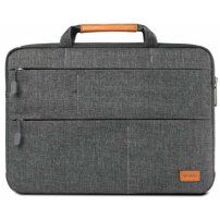 Večnamenska torbica s stojalom za MacBook do 16" - siva