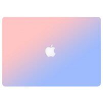 Mat ovitek za MacBook Pro 15" (A1398) - roza-moder
