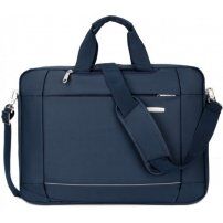 Luksuzna torba / nahrbtnik za iPad / MacBook do 17" - temno modra