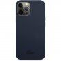 Lacoste Glossy Printing Logo silikonski etui za iPhone 13 Pro Max - temno modra