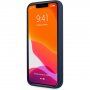 Lacoste Glossy Printing Logo silikonski etui za iPhone 13 Pro Max - temno modra
