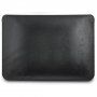 Karl Lagerfeld Head Embossed usnjen ovitek za iPad Pro 12,9" / MacBook do 14" - črna