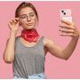 CubeNest S1B0 magnetni brezžični powerbank z vhodom USB-C - 5 000 mAh - roza