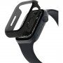 Belkin Screenforce TemperedCurve 2v1 ovitek s kaljenim steklom za Apple Watch 41mm - črna