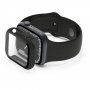 Belkin Screenforce TemperedCurve 2v1 ovitek s kaljenim steklom za Apple Watch 45mm - črna