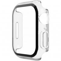 Belkin Screenforce TemperedCurve 2v1 ovitek s kaljenim steklom za Apple Watch 45mm - jasno