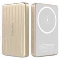 CubeNest S1B0 magnetni brezžični powerbank z vhodom USB-C - 5 000 mAh - zlato