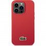 Lacoste Iconic Petit Pique Logo etui za iPhone 14 Pro Max - rdeče