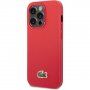 Lacoste Iconic Petit Pique Logo etui za iPhone 14 Pro Max - rdeče