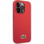 Lacoste Iconic Petit Pique Logo etui za iPhone 14 Pro Max - rdeče