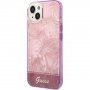 Guess Jungle etui za iPhone 14 - roza