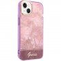 Guess Jungle etui za iPhone 14 - roza