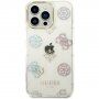 Guess Peony Glitter etui za iPhone 14 Pro Max - bela