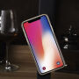 2in1 Elegantna odstranljiva torbica za flip za Apple iPhone XS - svetlo rjava
