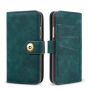 2in1 Elegantna odstranljiva torbica za flip za Apple iPhone XS - modro