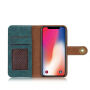 2in1 Elegantna odstranljiva torbica za flip za Apple iPhone XS - modro
