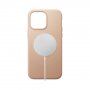Nomad Modern Leather etui z MagSafe za iPhone 14 Pro Max - bež