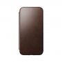 Nomad Leather Folio flip ovitek z MagSafe za iPhone 14 Pro Max - rjava