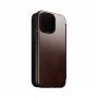 Nomad Leather Folio flip ovitek z MagSafe za iPhone 14 Pro Max - rjava