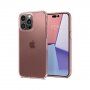 Spigen Crystal Flex transparentni etui za iPhone 14 Pro - roza