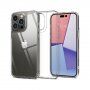 Spigen Quartz Hybrid etui s kaljenim steklom za iPhone 14 Pro Max - jasno