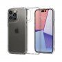 Spigen Quartz Hybrid etui z mat kaljenim steklom za iPhone 14 Pro Max - jasno