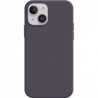 FIXED MagFlow silikonski etui z MagSafe za iPhone 14 - modro