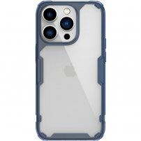 Nillkin Nature PRO etui z ojačanimi robovi za iPhone 14 Pro - modro