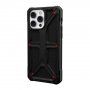 UAG Monarch super trpežen etui s kevlar vzorcem za iPhone 14 Pro Max - črna