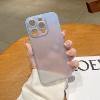 Ultratanek mat etui za iPhone 14 Plus - svetlo modra