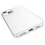 Hoco prozoren etui iz mehke plastike za iPhone 14 Plus - siva