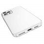 Hoco prozoren etui iz mehke plastike za iPhone 14 Pro Max - siva