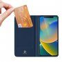 DUX DUCIS flip ovitek za iPhone 14 - temno modra