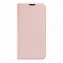 DUX DUCIS flip ovitek za iPhone 14 - roza-zlato
