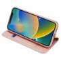 DUX DUCIS flip ovitek za iPhone 14 - roza-zlato