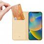 DUX DUCIS flip ovitek za iPhone 14 - zlato
