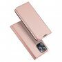 DUX DUCIS flip ovitek za iPhone 14 Pro - roza-zlato