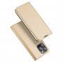 DUX DUCIS flip ovitek za iPhone 14 Pro - zlato